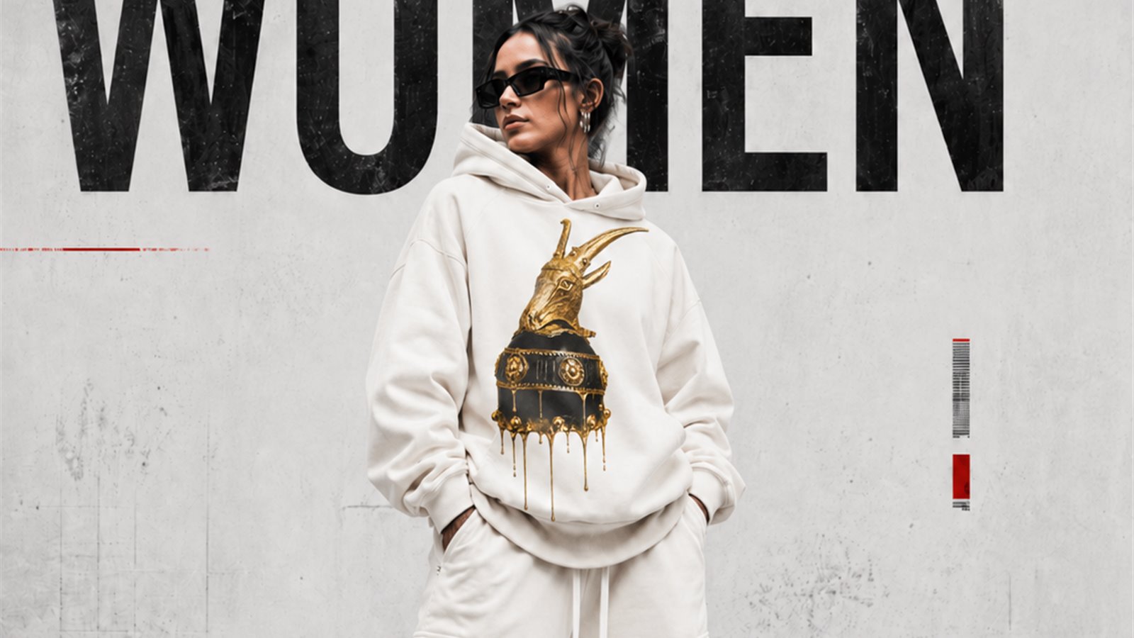 HYJNESHO Editorial Campaign-Motiv fuer den Streetwear-Auftritt.
